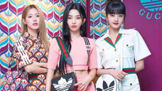 (G)I-DLE 220609 Miyeon x Soyeon x Minnie "Gucci x Adidas" press conference Instagram photo update