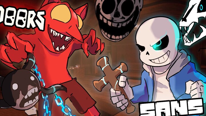 DOORS HOTEL VS SANS [Undertale และ Roblox Doors Animation – เวอร์ชันสมบูรณ์]