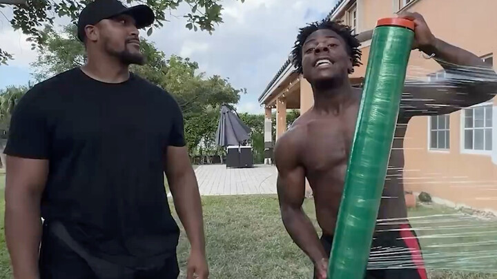 要用多少卷胶带才能困住一个Speed？🩹🤔