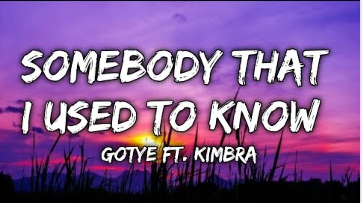 Gotye - Somebody That I Used To Know | Lyrics ft. Kimbra