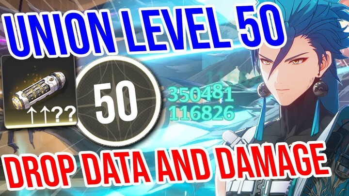 What Happens at Union Level 50? Drop Data and Damage Test! Wuthering Waves