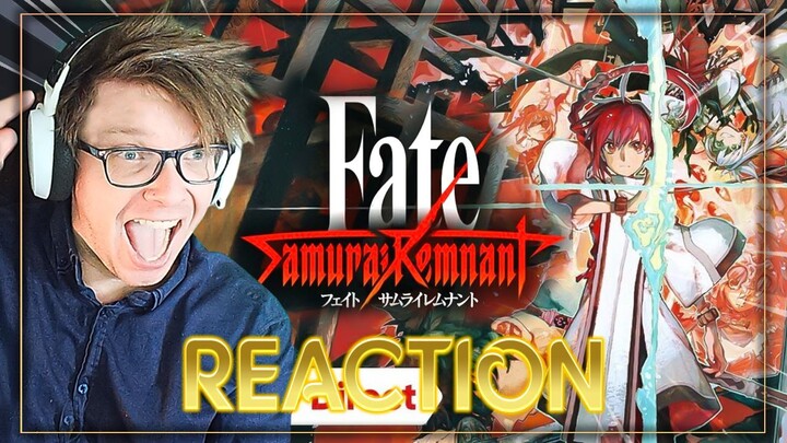 HYPE - FATE's NEWEST GAME! Fate/Samurai Remnant Nintendo Direct TRAILER REACTION!!