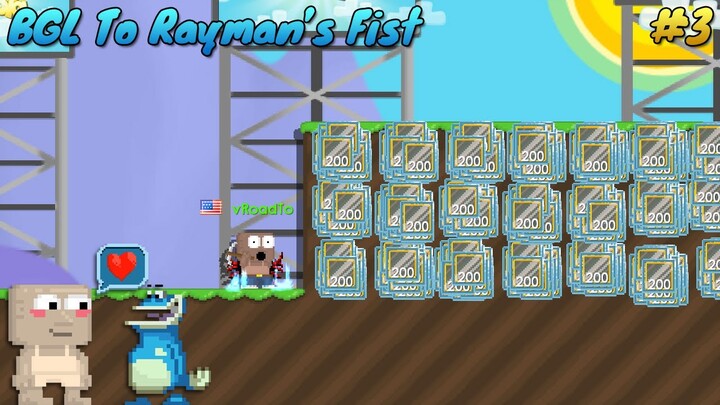SIMPLE MASS PROFIT METHOD ONLY 2 STEPS !! | BGL to Rayman's Fist #3 | Growtopia