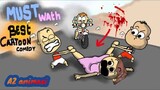 Wajip tonton!! Kartun lucu Terbaik Az animasi | 13 Video lucu | Funny cartoon comedy video