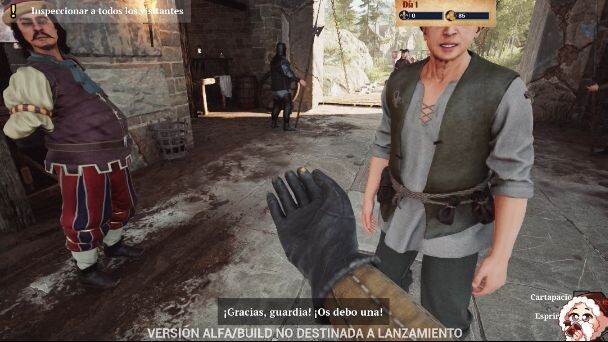 Somos un guardia del Porton medieval 🎅🎮 #indie #gaming #games