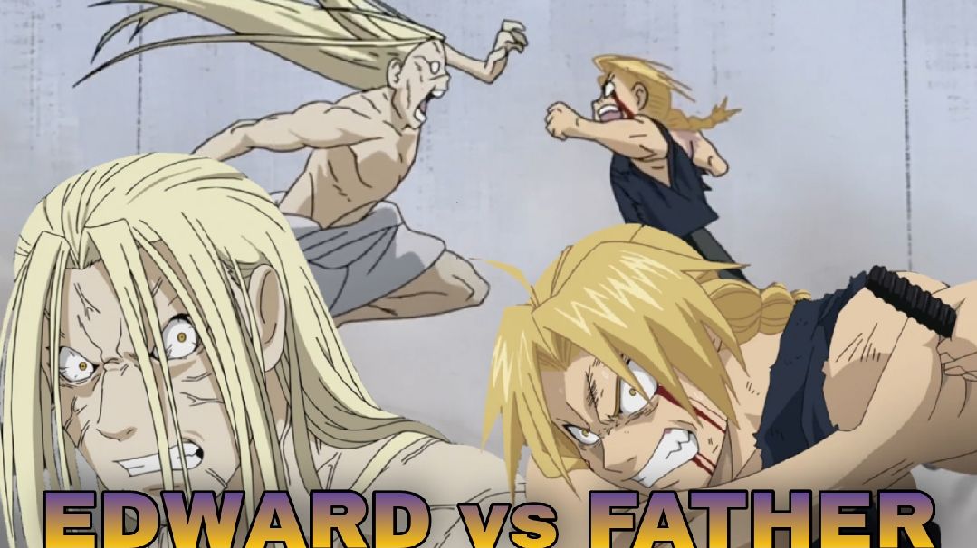 Edward Elric vs. Father  Fullmetal alchemist, Anime, Fullmetal alchemist  brotherhood