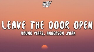 Bruno Mars, Anderson .Paak - Leave The Door Open (Lyrics)