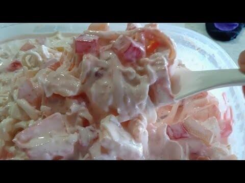 HOW TO MAKE YUMMY FRUIT SALAD WITH FRUIT COCKTAIL