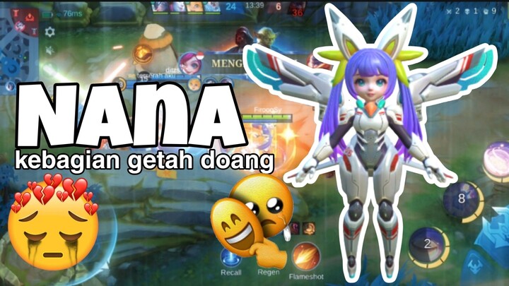 Highlight MLBB | Nana Kebagian getah doang 🥲😞🤣