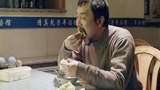 廖凡冬天吃清真包子，再配上羊汤，吃得太香了