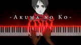 Akuma no Ko - Attack on Titan Final Season Part 2 ED (Piano)