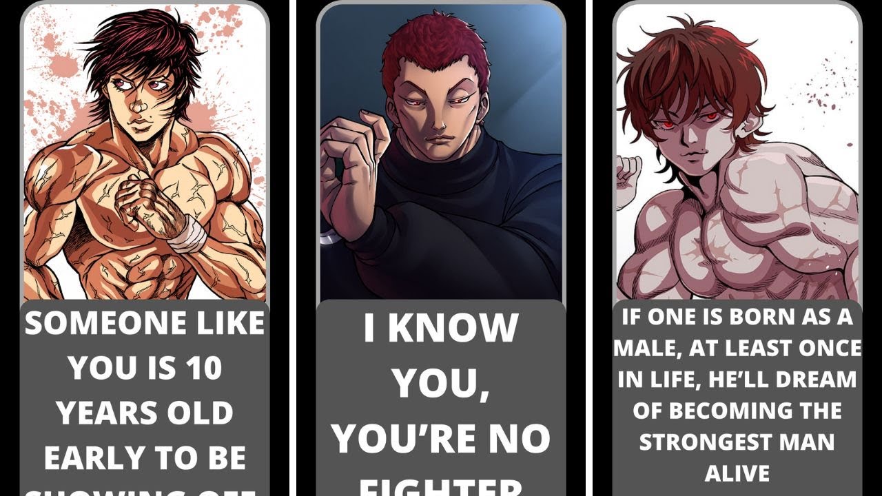 i'm going baki, but question equal stats to who? : r/Grapplerbaki