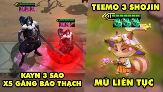 TOP khoảnh khắc điên rồ nhất Đấu Trường Chân Lý #116: Kayn 3 sao X5 Găng Bảo Thạch, Teemo 3 Shojin