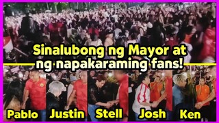 Pagdating ng SB19 sa Wish Bus, San Juan, pinagkaguluhan na, napuno pa sa hiyawan!