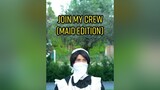 Join my Crew (Maid Edition) anime onepiece luffy gojo levi hisoka manga fy