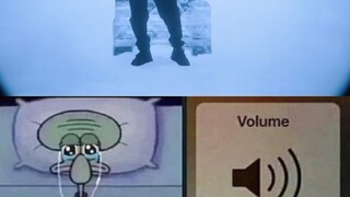 Squidward Listening to music Meme (KSI - Thick of it) [Re-upload]