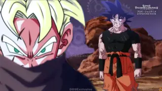 Goku Meets Future Gohan- Super Dragon Ball Heroes!!!