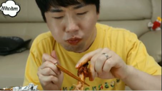 Mì Ý và gà chiên sốt BBQ phần 4 #mukbang
