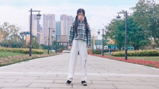 【胖脸镜镜子】室外popping solo，随性享受音乐～