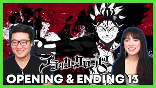 Black Clover Opening & Ending 13 Couples Reaction