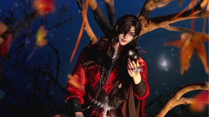 【在煦/天官赐福/花城/cos】青面獠牙花城主？花式凡尔赛来了