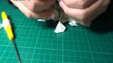 【Origami】【Paper Hydrangea】【kusudama】30+ lembar proses pembuatan paper hydrangea (薬玉) dasar