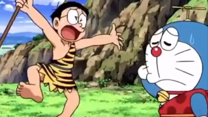 nobita merengek kepada doraemon
