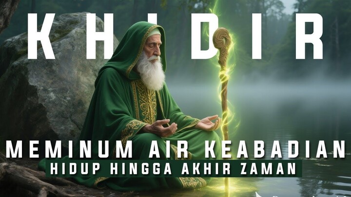 NABI KHIDIR MEMINUM AIR MATA KEABADIAN! HIDUP HINGGA AKHIR ZAMAN #airkeabadia