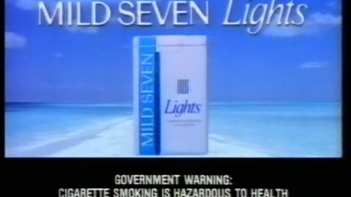 Mild Seven Lights (2) - Hong Kong Commercial (1988)