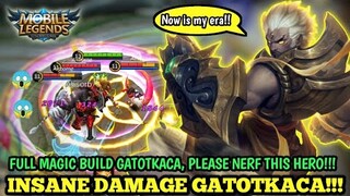 INSANE DAMAGE GATOTKACA REVAMP, SOLO RANKED MITYCH GAMEPLAY | MOBILE LEGENDS BANG BANG