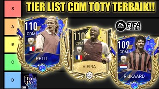 UPDATE TIER LIST CDM TERBAIK EVENT TOTY TERBARU FIFA MOBILE INDONESIA - YUAHPLAY