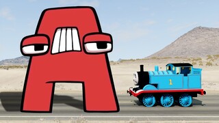 Alphabet Lore vs Cars (A-Z...) | BeamNG.Drive