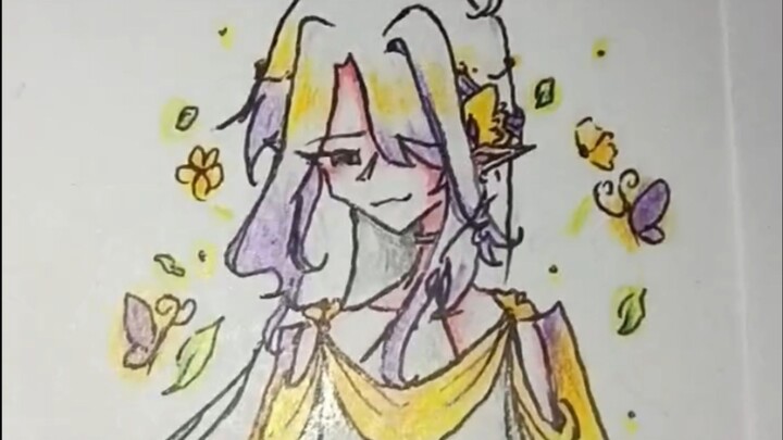 [🌻]Glowing Garden |[Ib:Mushasi_ace]| #art #drawing #flowers #coloring #fyp