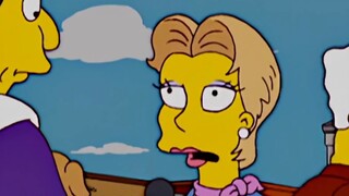 【草】معجزة إنقاذ بعد ثوران البركان! أم تقفز على الحمم البركانية لإنقاذ ابنتها من سلسلة "عائلة سمبسون"