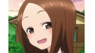 I was looking at Takagi-san, but my friend came in.