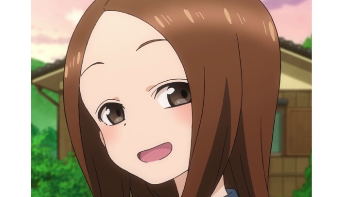 Tôi đang quan sát Takagi-san thì bạn tôi bước vào