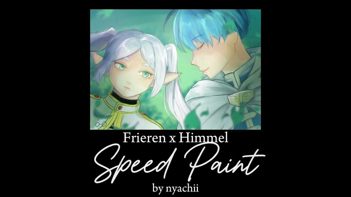 speedpaint | Frieren x Himmel - Frieren: Beyond Journey's End