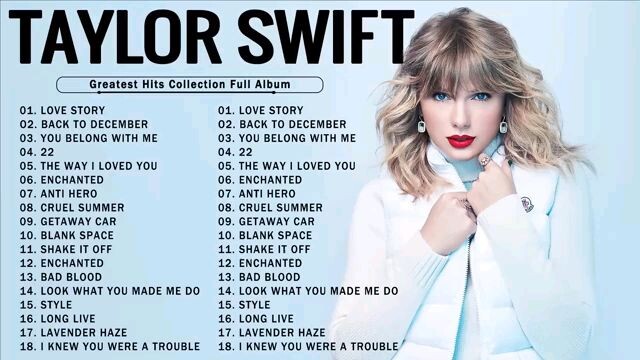 Taylor Swift Greatest Hits Full Album 2023 🎸 Taylor Swift Best Songs Playlist 2023