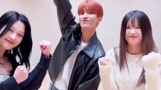 fromis9 x Seventeen Lagu baru Lee Seokmin Fighting Challenge!