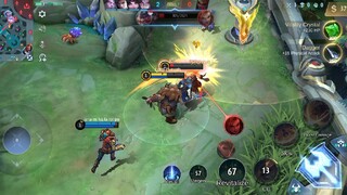 gameplay tank franco (akun mobile legend: Lord Dyrroth)