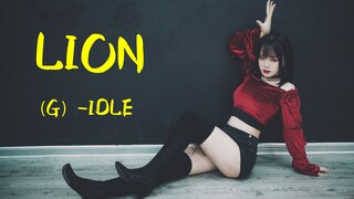 【獭獭】(G)-IDLE -Lion♥来和我眼对眼交流吧（你看我凶不凶！）