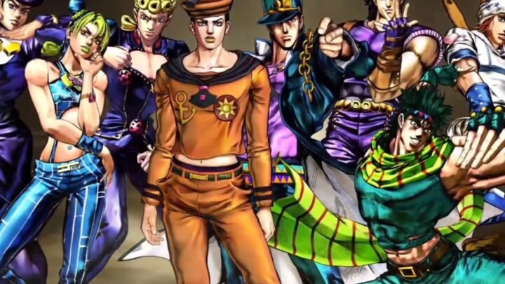 JoJo's Bizarre Adventure The eight main characters join forces to attack!
