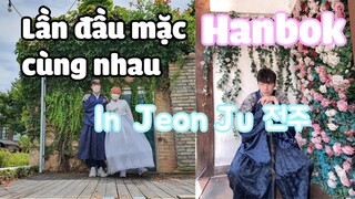 Chàng trai Hàn lần đầu rủ bạn gái Việt mặc HANBOK truyền thống của Hàn