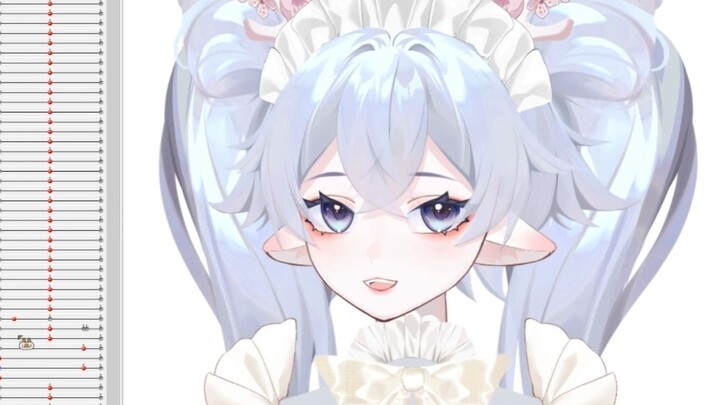 【live2d fragment】Nine-axis lip-sync and face capture recording