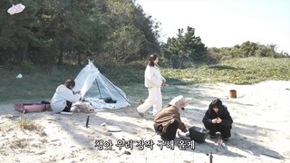 [ID SUB]First Girl-Group Survival on a Deserted Island: A Full-Team Ocean Dive Just to Escape