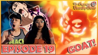 ZELDRIS VS THE DEMON KING! ESCANOR'S SACRIFICE | The Seven Deadly Sins Season 5 Episode 19 Reaction