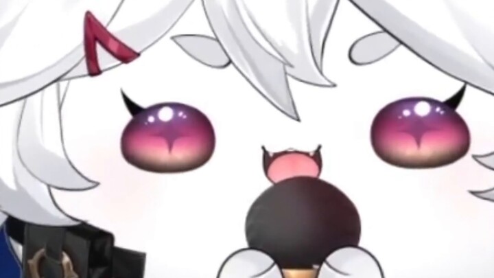 [Wumi] The legs are there! The white silk is there!! I also want to see the front legs! ?