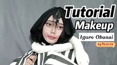 𔓘 Iguro Obanai Tutorial Makeup Cosplay - Hijab Cosplay #bestofbest 𔓘