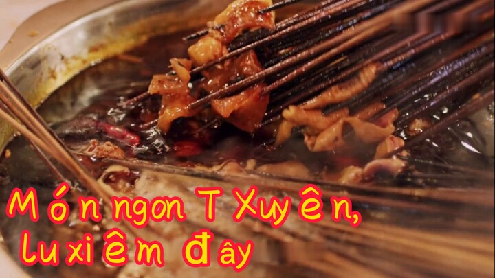 Món ngon Tứ Xuyên, lẩu xiêm đây