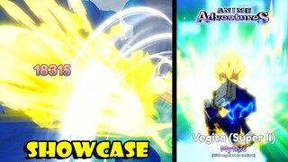 LVL 100 VEGITA SUPER II (SPECIAL BANNER UNIT) SHOWCASE - ANIME ADVENTURES